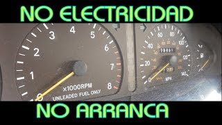 Tiips para autos que no arrancan y no hay nada de electricidad electricamente muerto [upl. by Aissak]