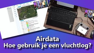 Airdata Hoe gebruik je een vluchtlog [upl. by Haek]