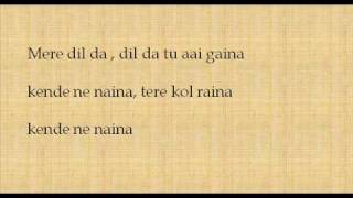 Kende Ne Naina Lyrics [upl. by Veats243]