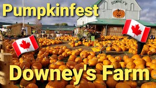 Downeys Farm Pumpkinfest Walking Tour HD Thanksgiving 2023 [upl. by Aiynat]