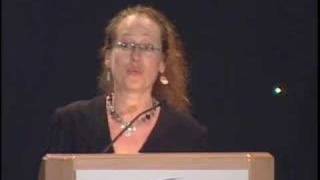 Justine Cassell Women of Vision Award Winner for Leadership Speech Part 1 [upl. by Aikyt]