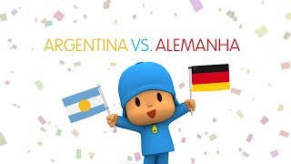 Copa do Mundo Pocoyo 2014 Alemanha Vs Argentina Finais [upl. by Egni]