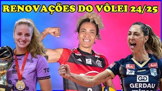 CAROL GATAZ NO PRAIA CLUBE OSASCO COM RENOVAÇÕES  SESC FLAMENGO COM CHANCES DE PERDER JOGADORA E [upl. by Iatnwahs335]