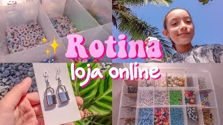 Rotina da minha lojinha online de bijuterias 🛍✨  Mundo da Dani [upl. by Arotal400]