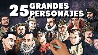 25 grandes personajes de la Historia [upl. by Zeeba]