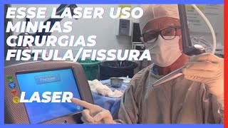 Reoperação c laser após Cirurgia WAFT causou sofrimento paciente c retorno da fístula perianal [upl. by Evilc]