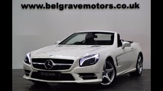 Mercedes SL400 AMG Sport Panoramic Roof Airscarf [upl. by Castillo]