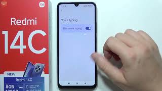 Redmi 14C How to Use Voice Typing [upl. by Haden930]