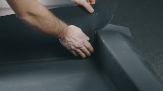 Inwerkeninvouwen binnenhoek EPDM dakbedekking Tips amp Tricks voor het leggen van EPDM dakbedekking [upl. by Philcox390]