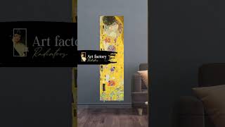 Il Bacio di Klimt nella Tua Casa Radiatori ART FACTORY Arte che Scalda il Cuore [upl. by Borries]