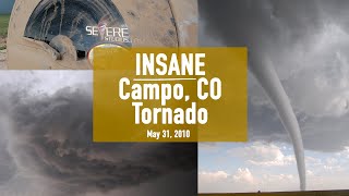 INSANE close encounter with the Campo Colorado tornado  May 31 2010 [upl. by Bradleigh]