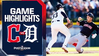 Guardians vs Tigers ALDS Game 3 Highlights 10924  MLB Highlights [upl. by Floss495]