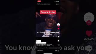 Unforgettable Moments Snoop Doggs Wise Words On Rhyme And Rhythm [upl. by Freiman]