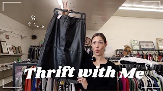 thrift with me✨ I guess it wasnt meant to be  🌸 lovely try on thrift haul [upl. by Ariahay596]