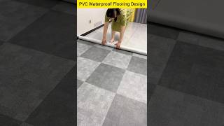 PVC Waterproof Flooring Design Ideas shorts flooring homedecor [upl. by Eelyram77]