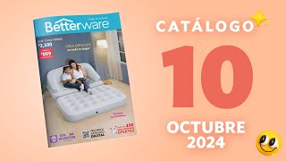 Catálogo Betterware Octubre 2024 [upl. by Eiral301]