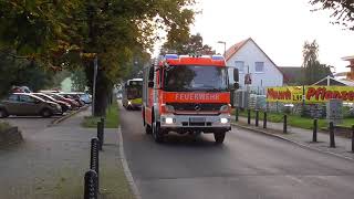 LHF 208 Berliner Feuerwehr WartenbergMalchow [upl. by Nerti]