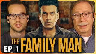 THE FAMILY MAN  Ep 1 The Family Man  Reaction Video  Manoj Bajpayee [upl. by Assyn]