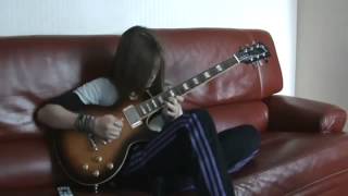 Le parrain Godfather Guitare Electrique by Tina S 14 years old girl [upl. by Delastre]