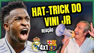 VINÍCIUS JR DESTRUIU O BARCELONA E LEVOU OS ESPANHÓIS A LOUCURA [upl. by Wickner267]