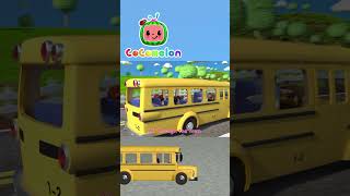 Wheels on the Bus Shorts  CoComelon Nursery Rhymes and Kids Songs [upl. by Illak]