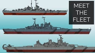 Warship Craft  Meet The Fleet 4 [upl. by Lemrahs320]