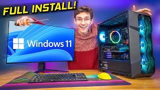 How To Install Windows 11  Your COMPLETE Guide Step By Step [upl. by Nahtonoj]