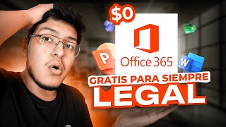 ✅Como tener OFFICE GRATIS WORD EXCEL POWERPOINT para SIEMPRE y LEGAL 2024💻🙀 [upl. by Lleuqar]