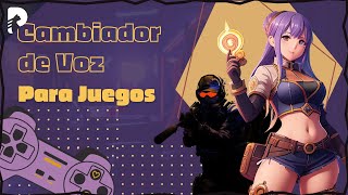 IA Cambiador de Voz para Juego  Modular Tu Voz de Anime [upl. by Wistrup713]