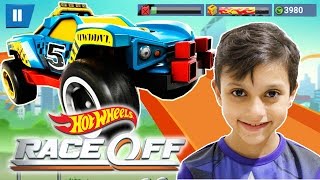 Jogo Hot Wheels Race Off Desafio Nível 1 ao 3 Carros Rip Rod Dawgzilla Duni it up [upl. by Ahsilac]