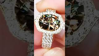 Rare Zultanite Ring by Kat Florence diamond zultanite gemstone jewelry designerjewelry [upl. by Solon53]