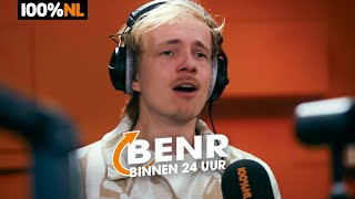 BENR maakt binnen 24 uur emotioneel nummer over Vaderdag 🧡  100 NL [upl. by Atiuqam192]