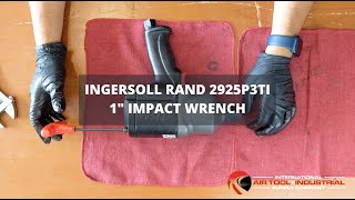 How To Disassemble And Repair Ingersoll Rand 2925P3TI 1quot Impact Wrench with 2925BTK2 Tuneup Kit [upl. by Tamma]