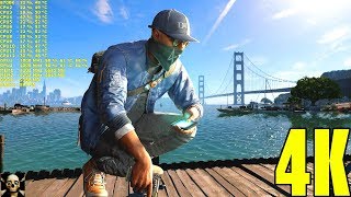 Watch Dogs 2 Gtx 1070 Ti Sli 4K UltraHD Fps Performance Ultra 8700K [upl. by Thomson140]