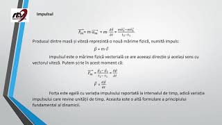 FIZICA CLASA A IX A Principiile mecanicii clasice [upl. by Atikel]