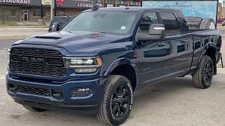 2023 RAM 2500 LIMITED NIGHT EDITION MEGA CAB 4X4  D5974 [upl. by Notsla394]