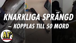 Knarkligan misstänks ligga bakom över 50 mord [upl. by Reneta]