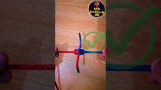 How To Tie Two Ropes Together Practical  MHK Satisfying DIY shorts knots diy [upl. by Lifton25]