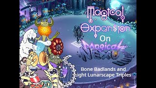 Magical Nexus with ME Monsters  Bone Badlands and Light Lunarscape Triples Individual Sounds [upl. by Malim746]