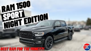 2023 RAM 1500 SPORT NIGHT EDITION  InDepth Review  Best Ram For The Money [upl. by Barron]