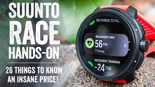 Suunto Race HandsOn Woah 26 New Features Explained [upl. by Nairoc459]