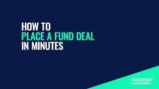 How to place fund deal [upl. by Eloc]