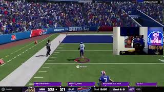 Jordan Addison 68 yards with Broke Tackle  mindofraheem on Twitch [upl. by Chrysler]