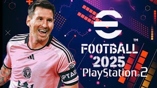 efootball PES 25 For PS2 ISO download link in first Comment 🤗🤗 [upl. by Strickman]