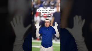 How the Colts season was ended😂🏈 [upl. by Gabby969]