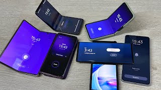 Tecno PHNTOM V Flip vs Samsung Galaxy Z Flip alarm Clock Redmi Note 13Pro Samsung Z Fold3 Lg Wing [upl. by Olinad]