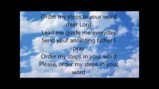 quotOrder My Stepsquot Lyrics amp Video by GMWA Women of Worship [upl. by Gnot]