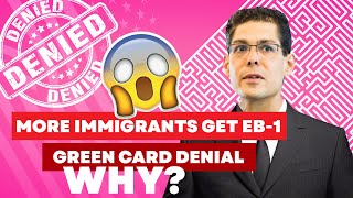 If you applied for a EB1 green cards in 2023 you have a higher chance of denial [upl. by Bertero]