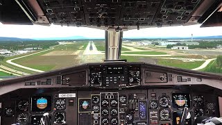 DAT ATR42  COCKPIT VIEW  Stord SRP – Oslo OSL June 2022 [upl. by Aigneis]