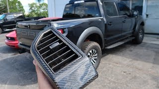 2019 RAPTOR gets full CARBON FIBER INTERIOR Pt3 [upl. by Elli]